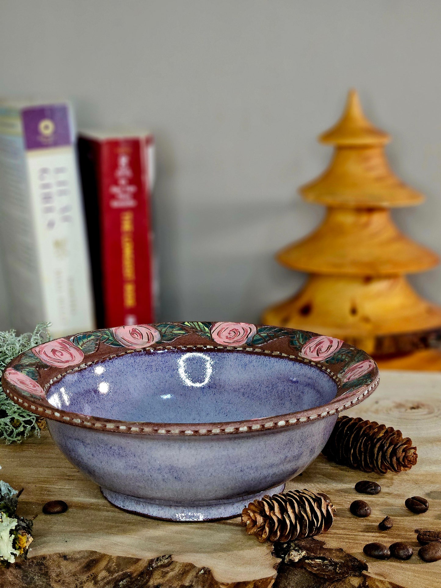 10. Rose Dinner Bowl