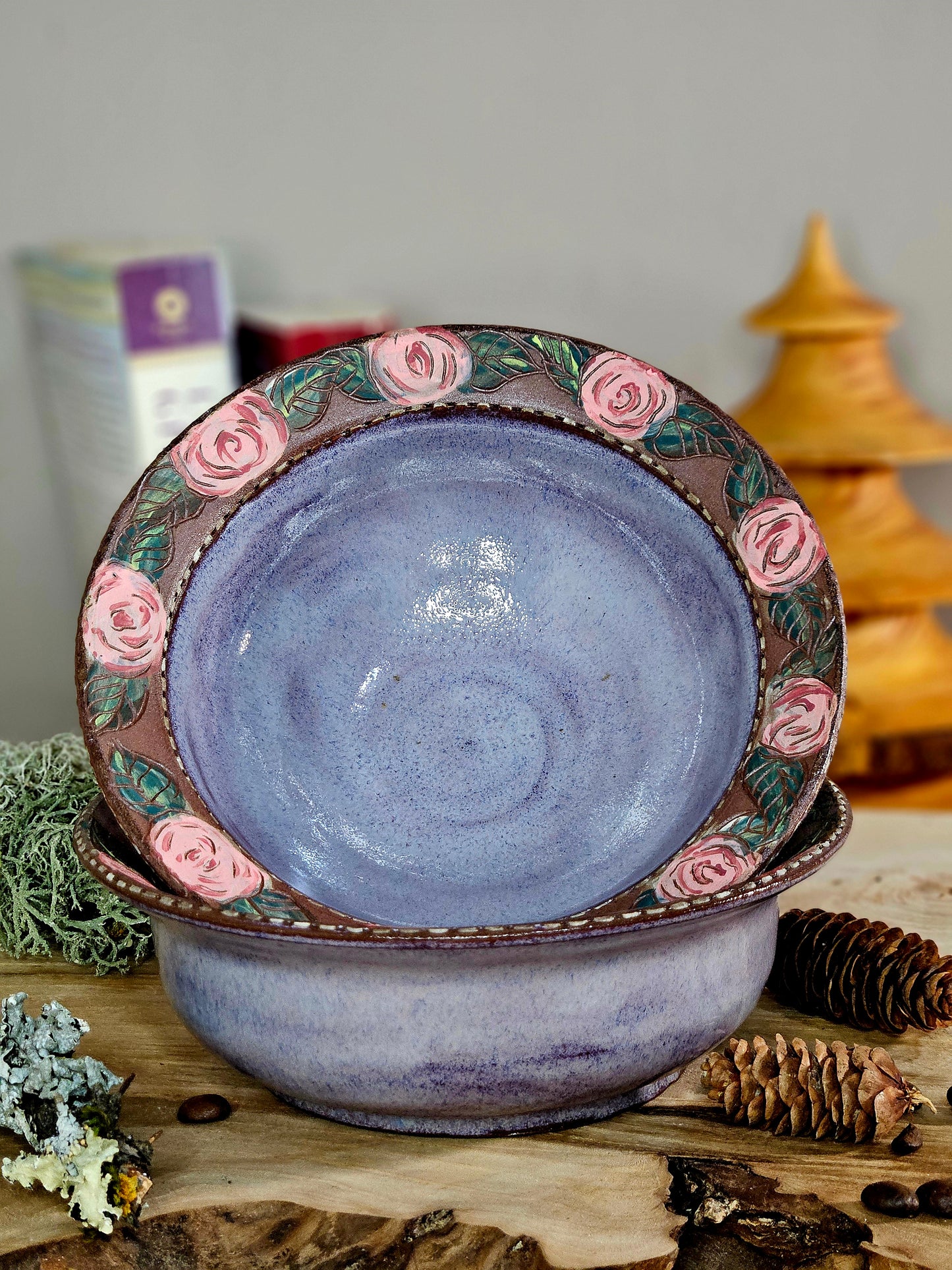 10. Rose Dinner Bowl