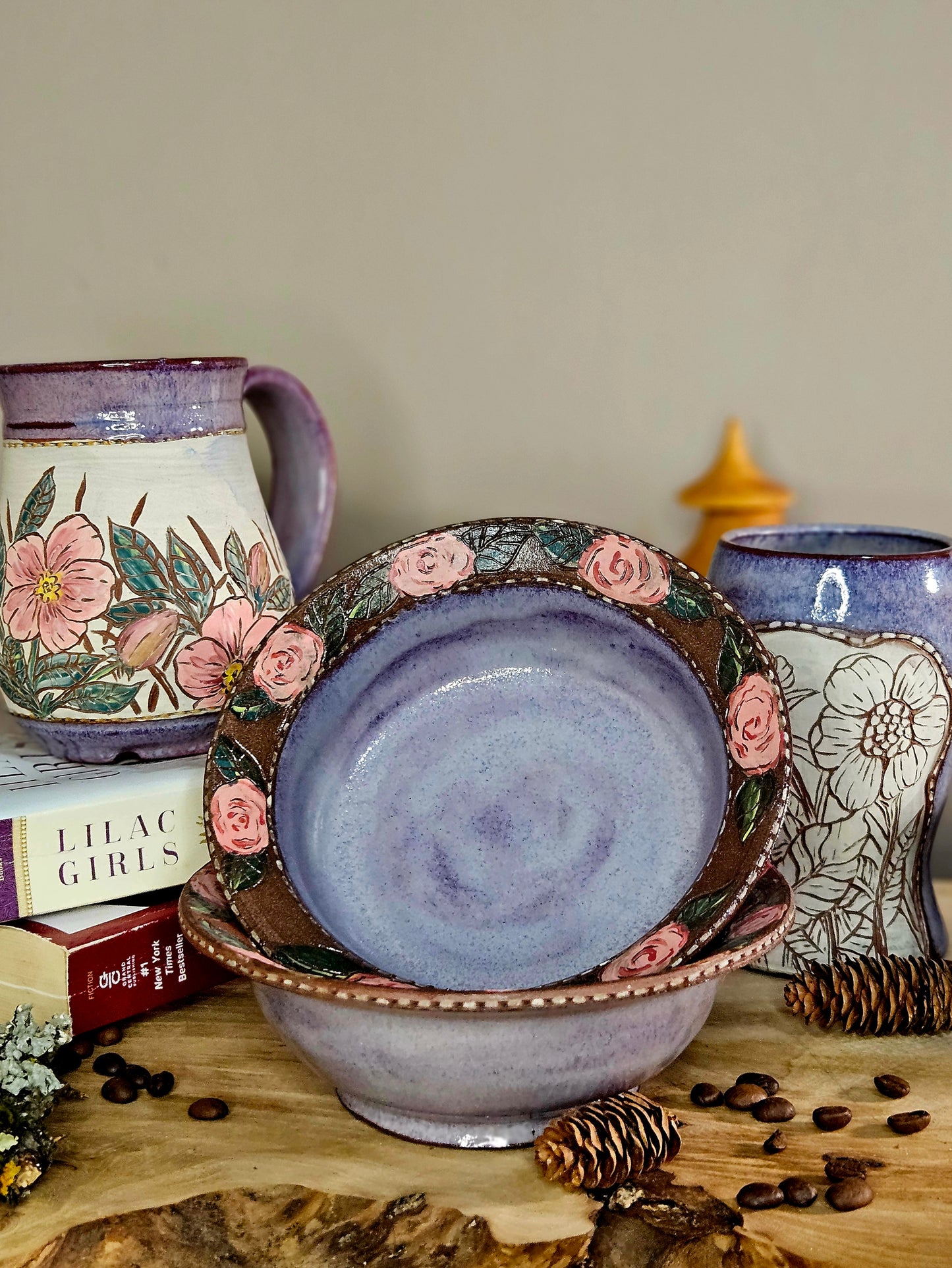 10. Rose Dinner Bowl