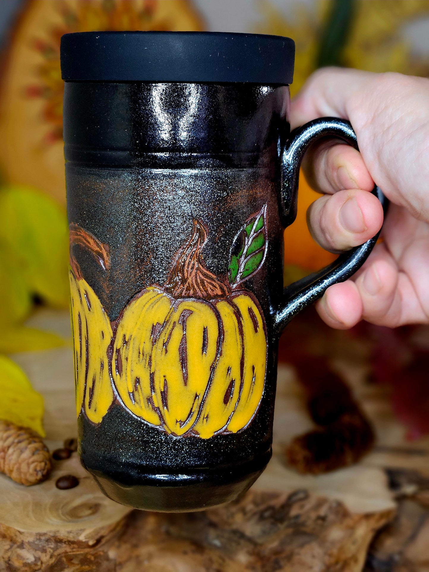 4. Pumpkin Travel Mug