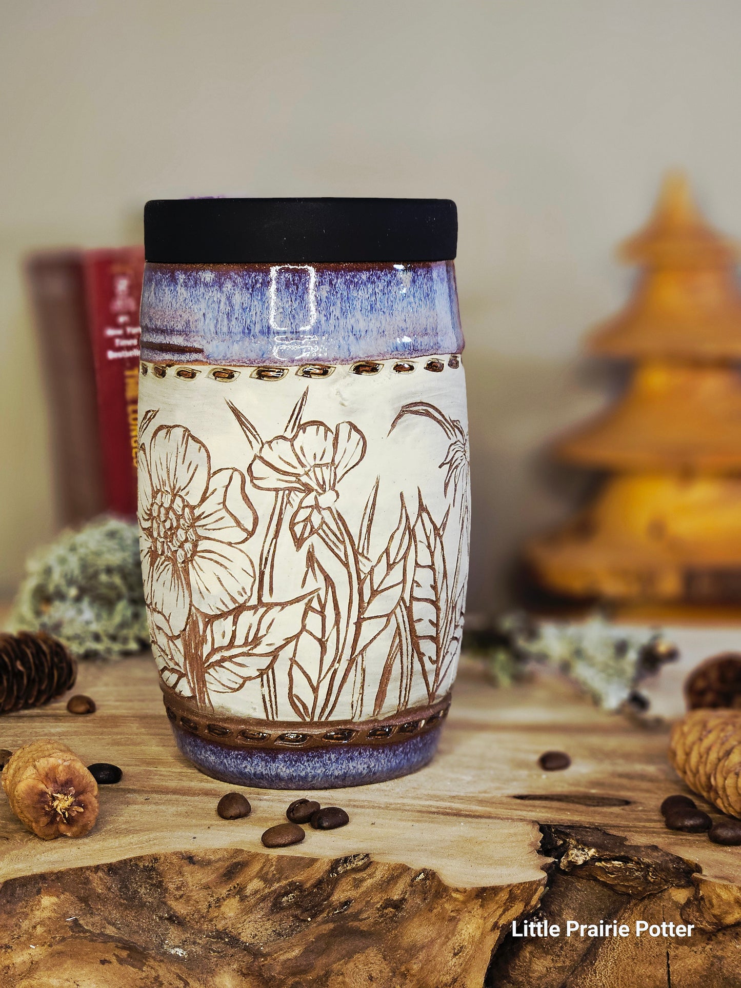 16. Wild Flower Travel Tumbler