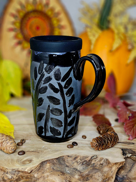 6. Skull Travel Mug