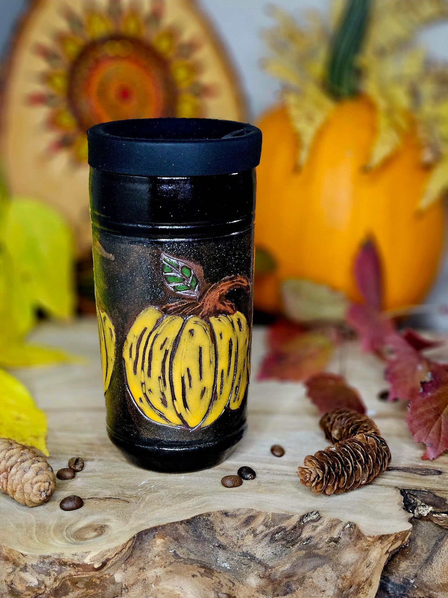 4. Pumpkin Travel Mug