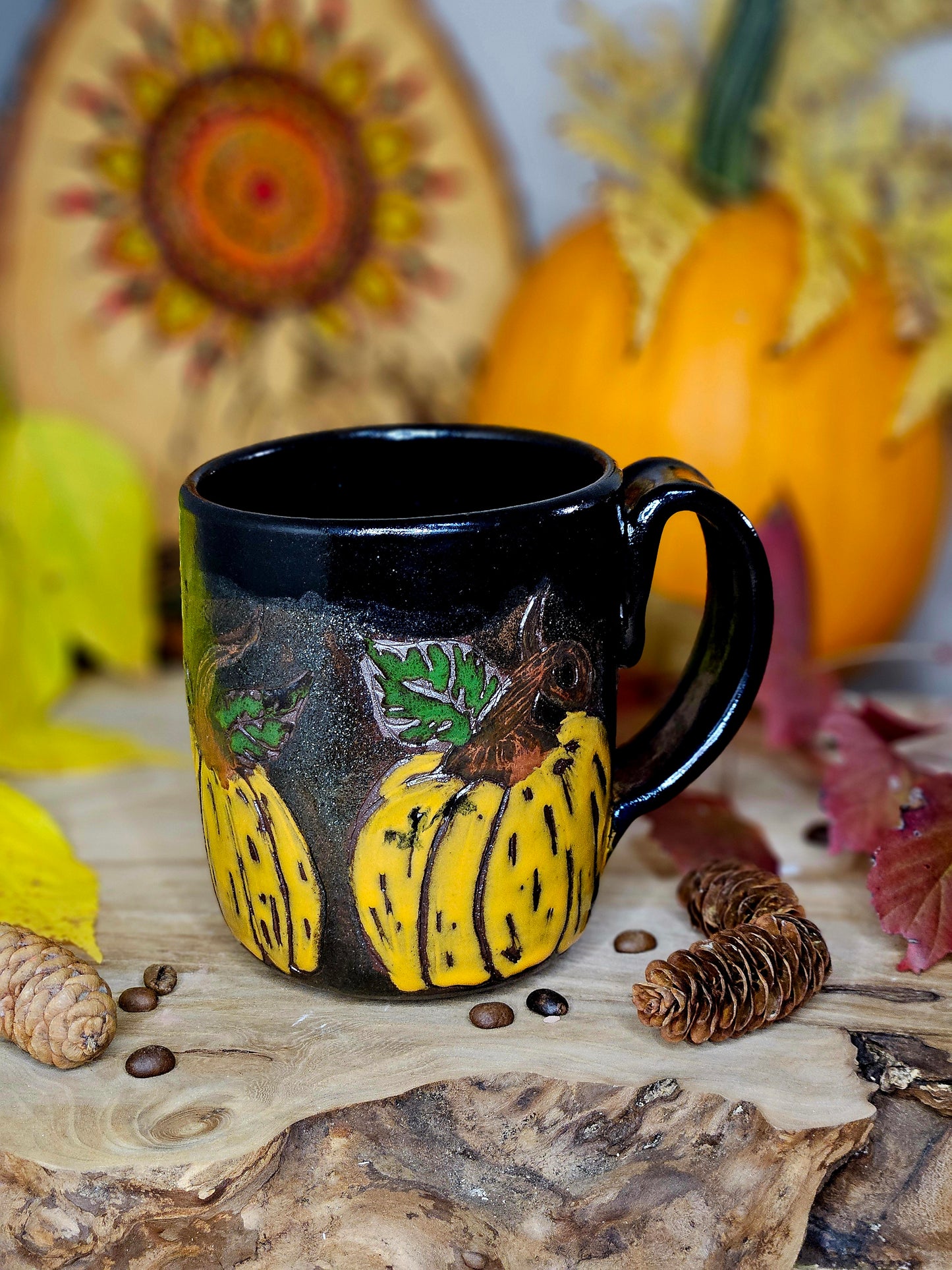 8. Pumpkin mug