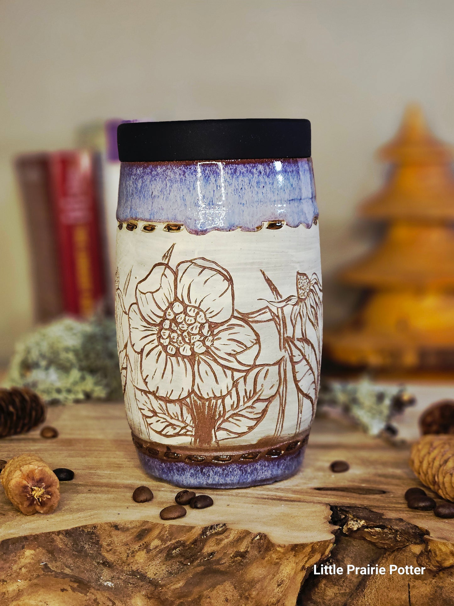 16. Wild Flower Travel Tumbler