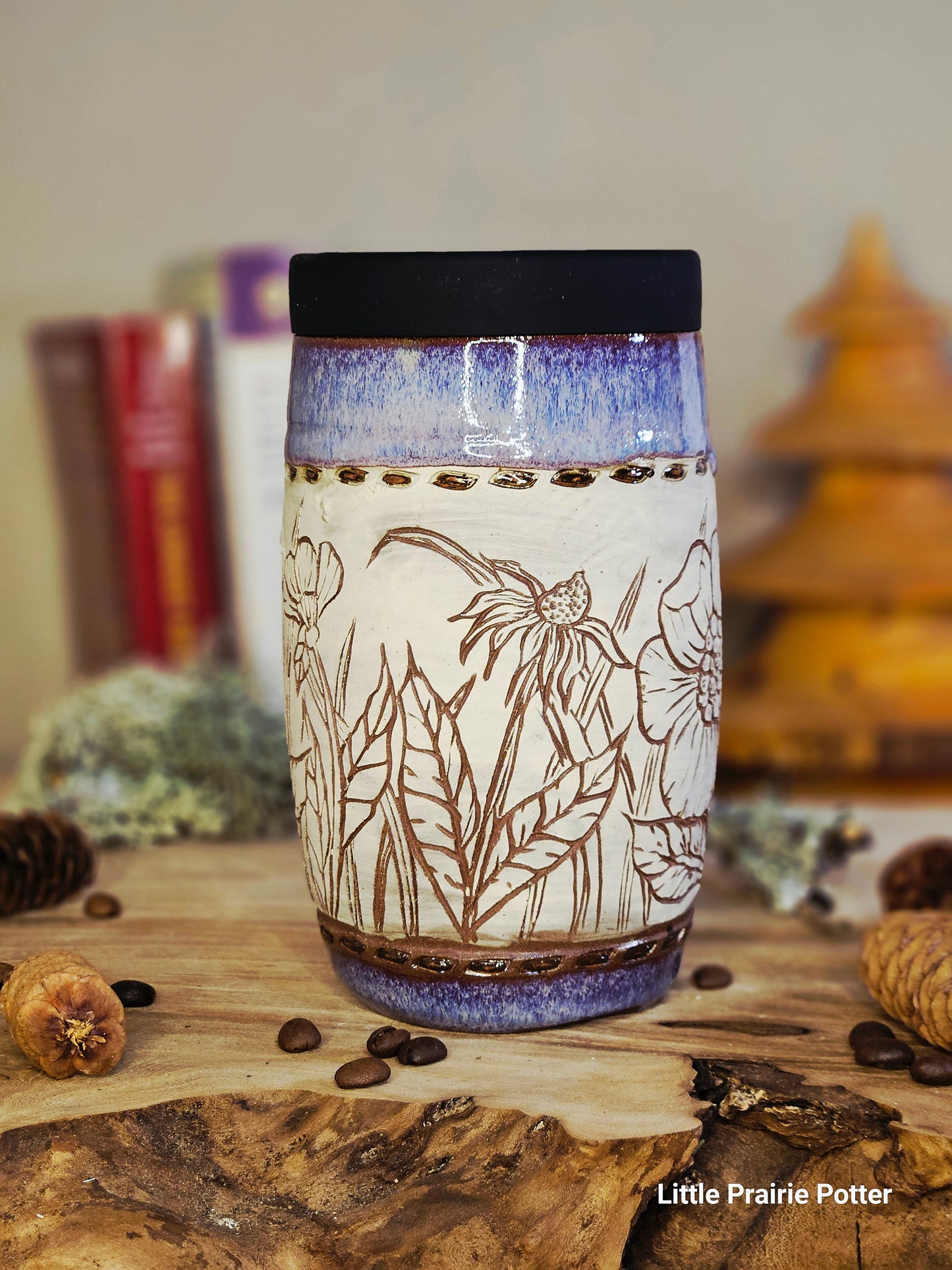 16. Wild Flower Travel Tumbler