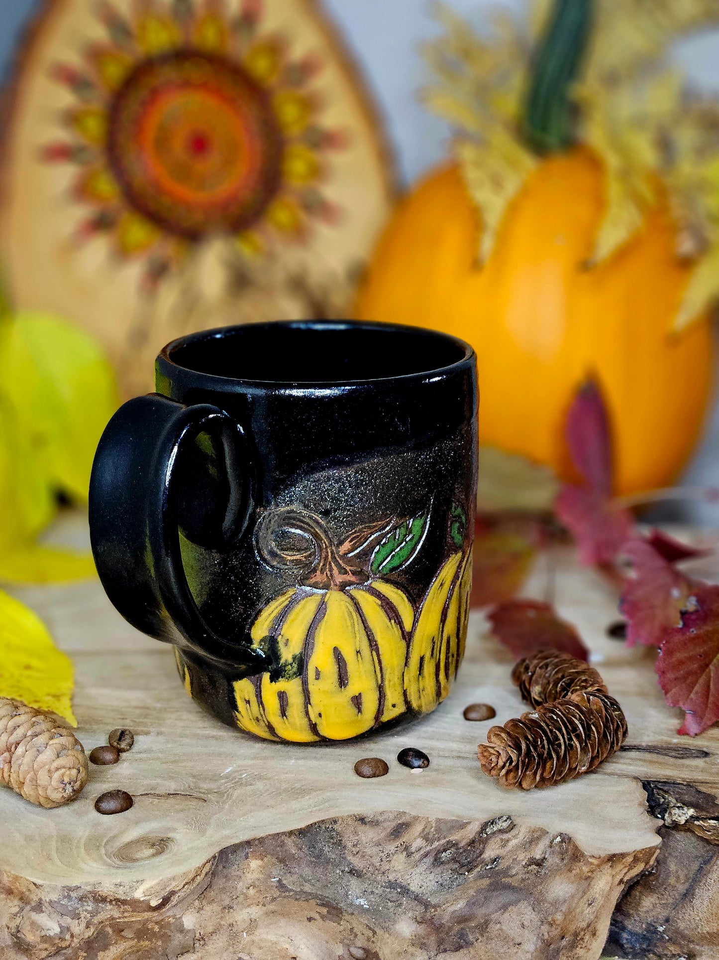 8. Pumpkin mug