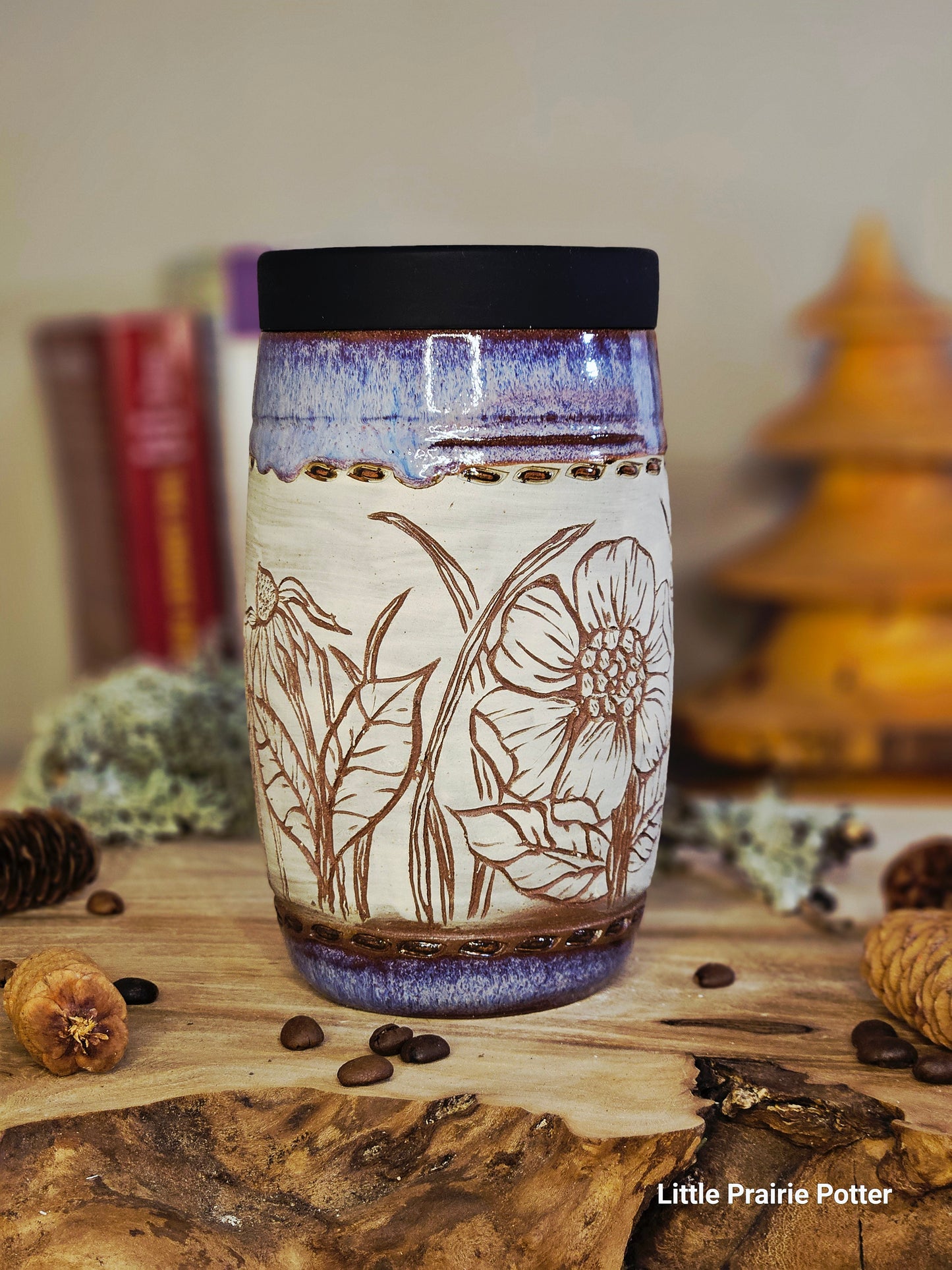 16. Wild Flower Travel Tumbler