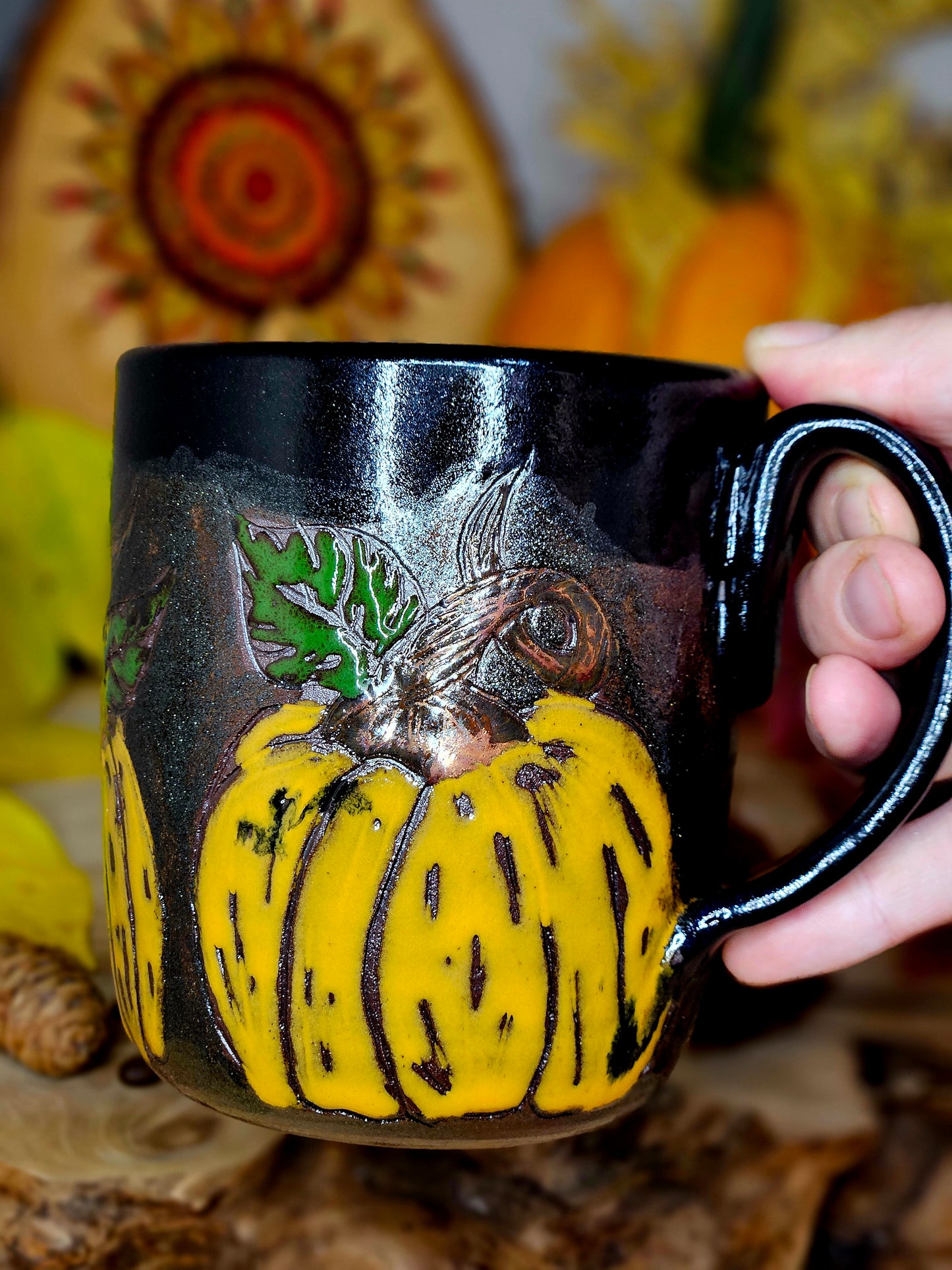 8. Pumpkin mug
