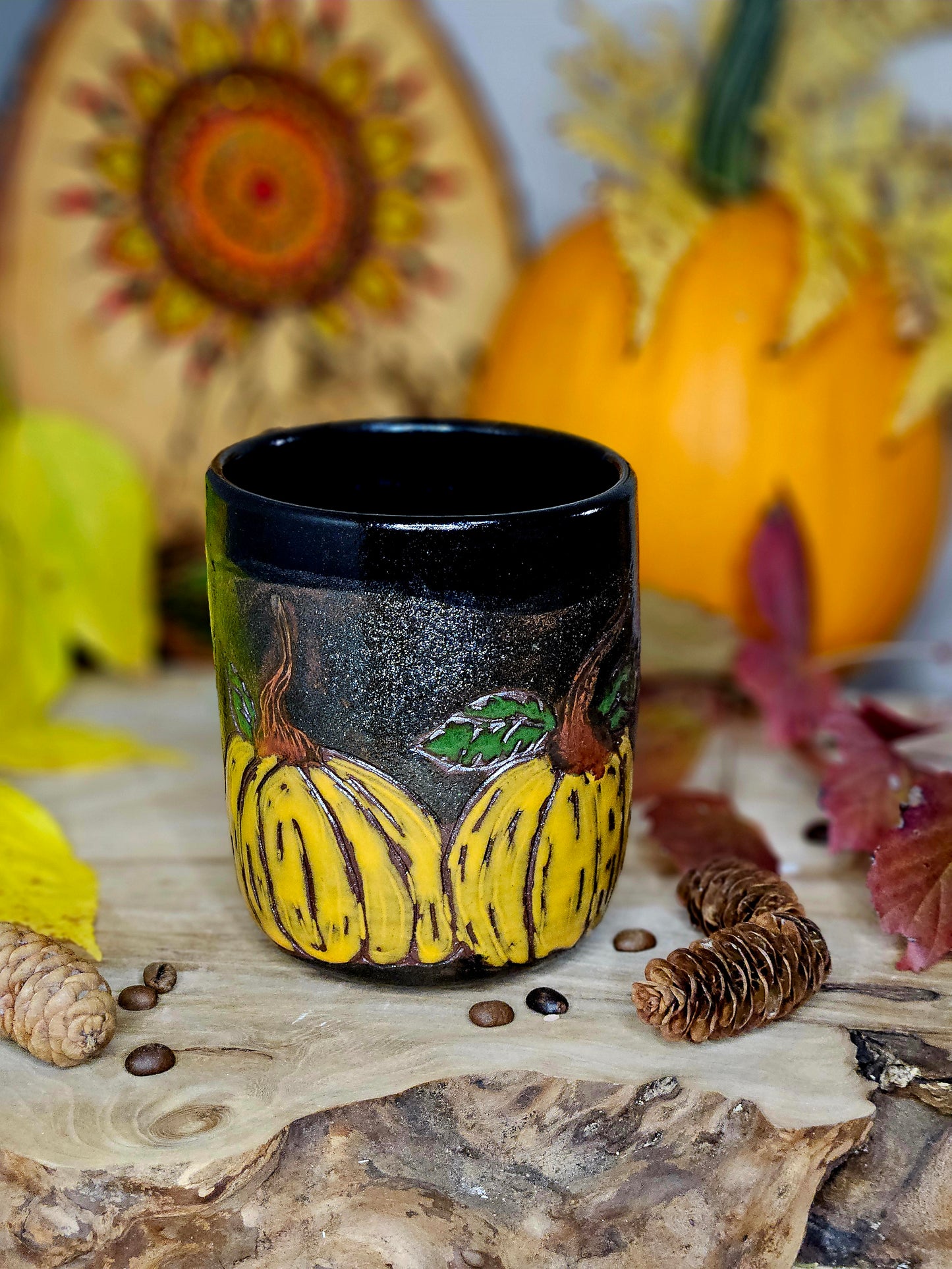 8. Pumpkin mug